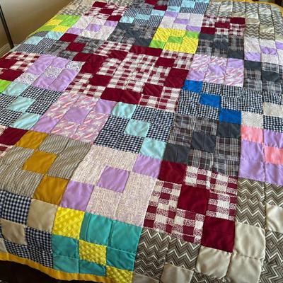 Patchwork Blanket, needs some mending 