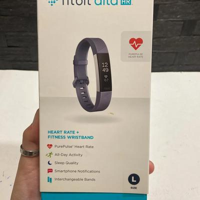 New In Package Fitbit Alta HR (size L)