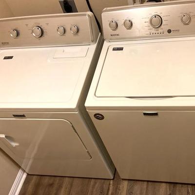 Electric Maytang Washer And Dryer (42”x29”x26”)