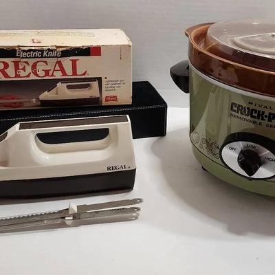 Rival Crock Pot & Regal Electric Knife