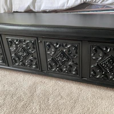 Black Painted Lane Cedar Chest