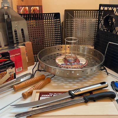Large Assortment of Grilling Accessories