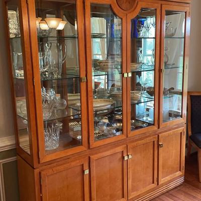 Hickory White Genesis China Cabinet