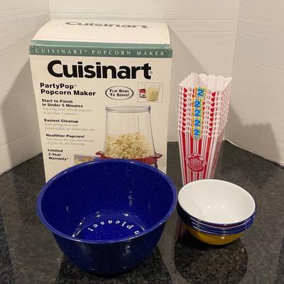Movie Time! Cuisinart Popcorn Maker & Popcorn Accessories