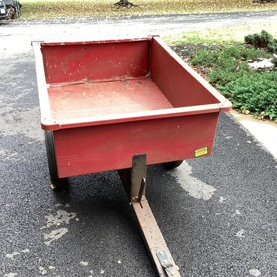 Red Dump Cart
