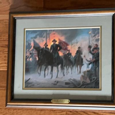 Civil War Print By Mort Kunstler