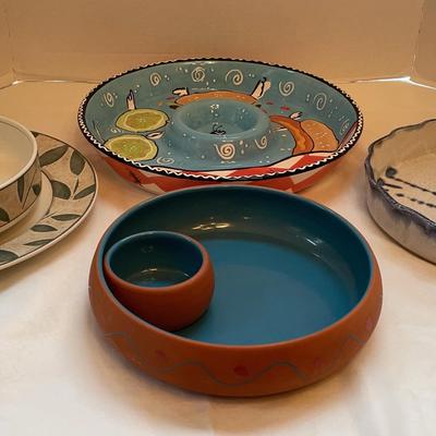 Assorted Ceramic Decorative Serving Dishes