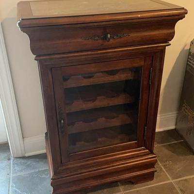 Wooden Wine Storage Cabinet