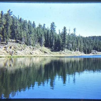 Original Slide of Lakeside - Black Hills, South Dakota - June 1950