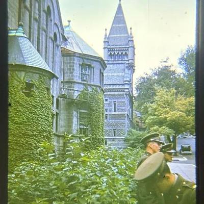 Original Slide of McGill University Library - Montreal, Canada - September 1941