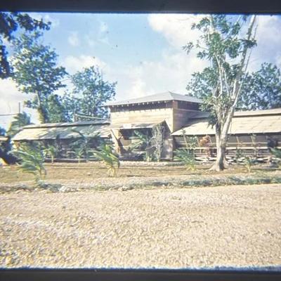 Original Slide of U.S. Headquarters Building - Guam - December 1945
