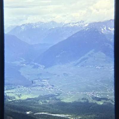 Original Slide of Austrian Alps - July 1953