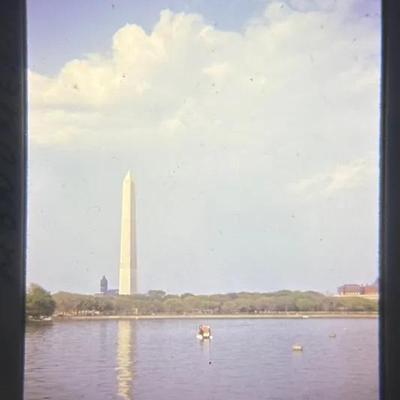 Original Slide of the Washington Monument - Washington D.C. - May 1942