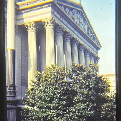 Original Slide of the National Archives Building - Washington D.C. - August 1942