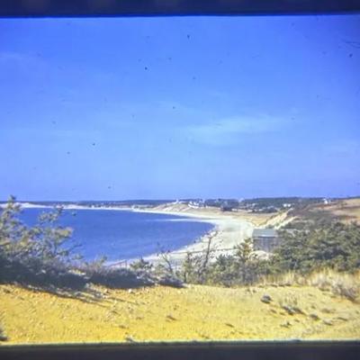 Original Slide of Provincetown Bay - Cape Cod, Massachusetts - March 1942