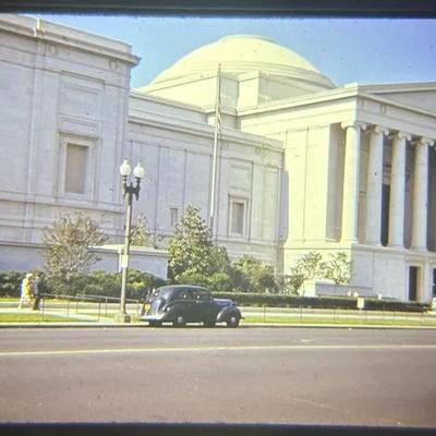 Original Slide of the National Gallery of Art - Washington D.C. - 1940s-50s