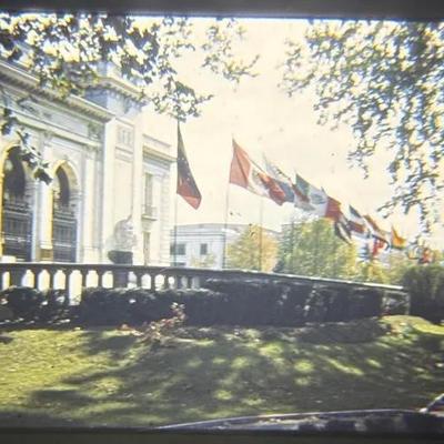Original Slide of the Pan-American Union Building - Washington D.C. - 1943