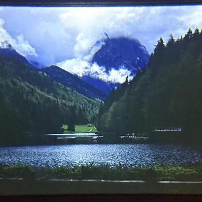 Original Slide of Garmisch - Germany - July 1953