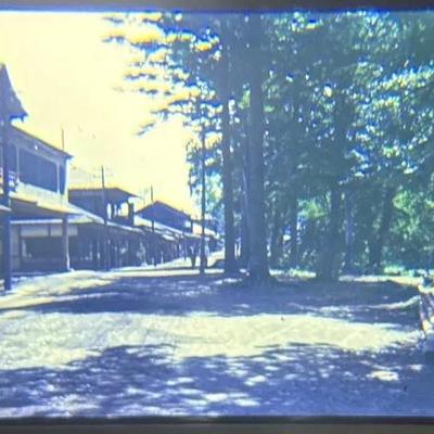 Original Slide of Japanese Village - 1946