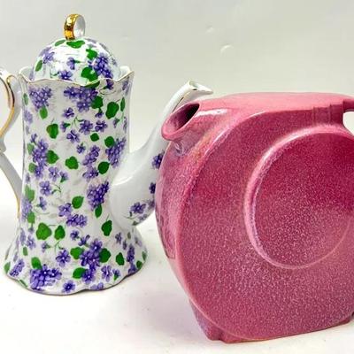 Vintage “Frankoma” Pitcher & “Jay & Sons” Teapot