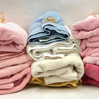 Large Multi-Colored Towel Assortment 