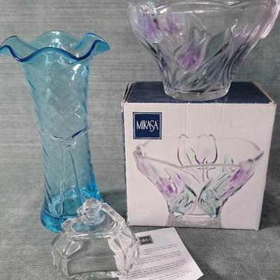Vintage Glass Collection Featuring Mikasa 
