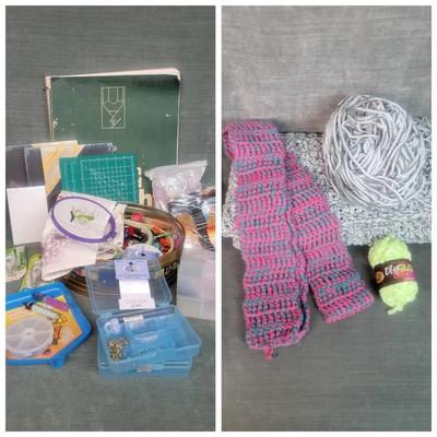 Variety Of Craft Supplies 