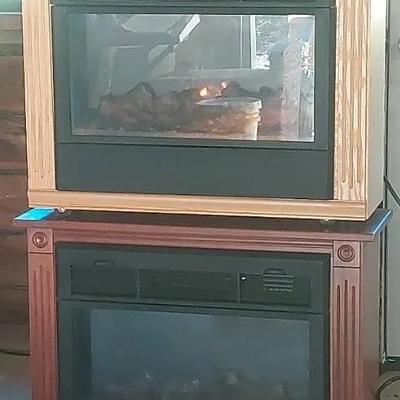 Heat Surge Electric Fireplace X 2