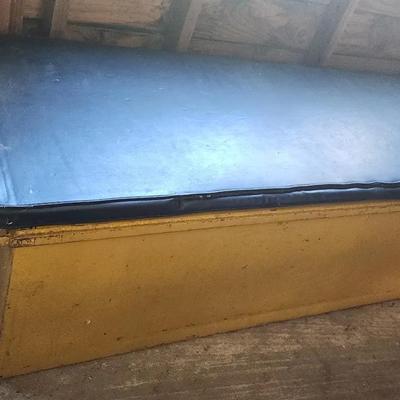 Steel Construction Tool Box Very Heavy