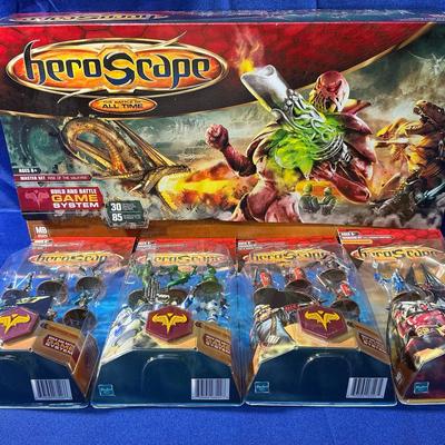 Heroscope Build And Battle game System With Figures 