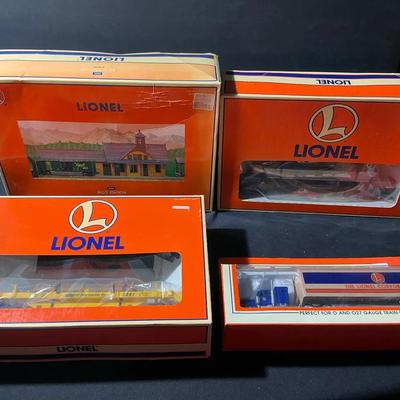 Lionel Log Car, Tractor, Land Management New Sealed