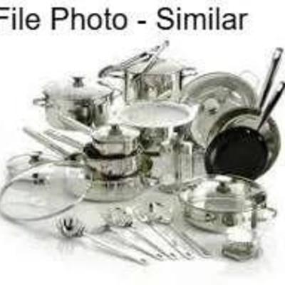 Wolfgang Puck 30pc Bistro Cookware Set 
