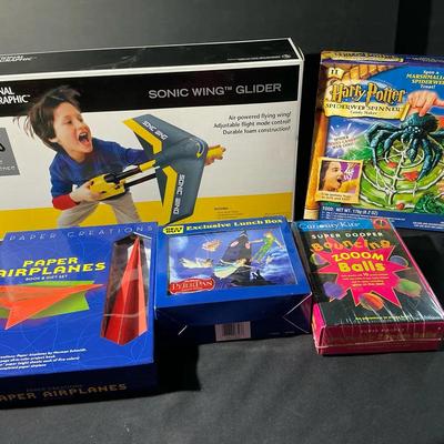 Children’s New In Box Toys Harry Potter, Peter Pan, National Geographic 