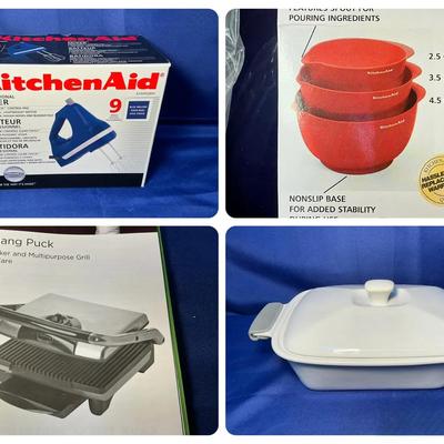 KitchenAid & Wolfgang Puck Kitchen Goods - Mixer, Panini Press & More 
