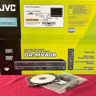JVC VIDEO DVD RECORDER VIDEO CASSETTE