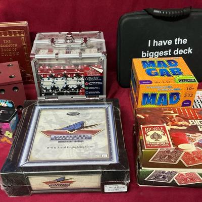 Games - Cards Against Humanity, Poker, Dice Mammoth Book Of Chess, & More