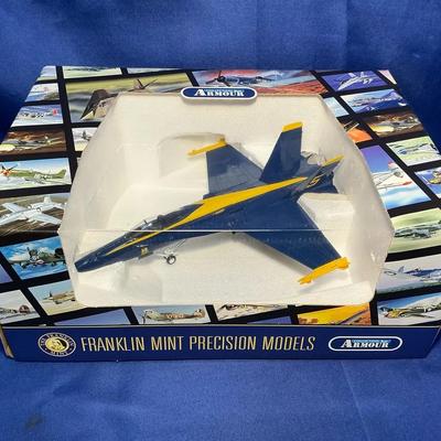 Franklin Mint Armour Collection F-18 Hornet Blue Angel 
