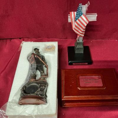 Hawthorne Village & PCS Stamps September 11 Collectibles & Bradford Navy