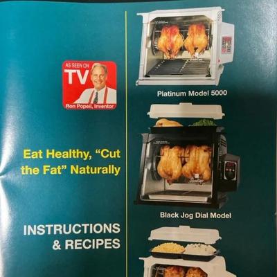 New Ron Popeils Showtime Rotisserie Cooker 
