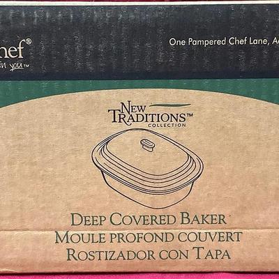 Pampered Chef Deep Covered Baker 1321