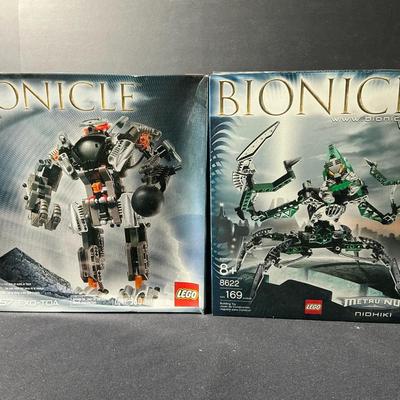 Lego Bionicle Nidhiki And Exo-Tao 