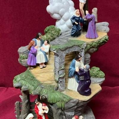 Thomas Kinkade Life of Christ Masterpiece Sculpture Bradford Exchange