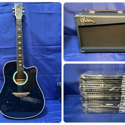 Esteban Celestial Night Limited Edition Guitar & Amp 