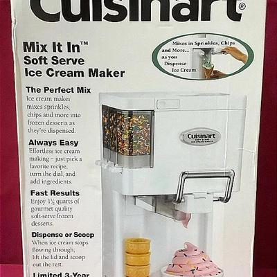Cuisinart Ice Cream Maker