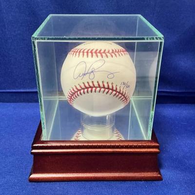 Alex Rodriguez Autographed 500 Home Runs Commemorative Baseball (CVO154)