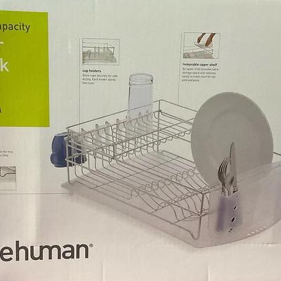 SimpleHuman Extra Large Capacity Two Tier Dish Rack