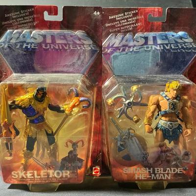Masters Of The Universe Skeletor And Smash Blade He Man