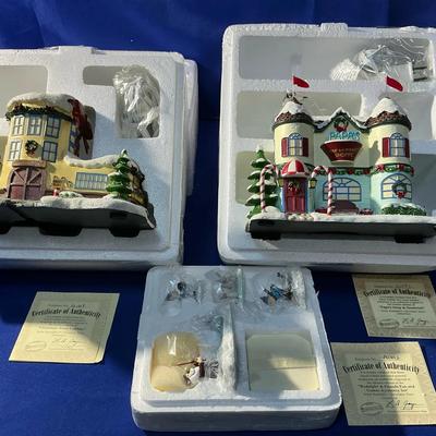 Hawthorne Village Rudolph’s Christmas Village Lot #7