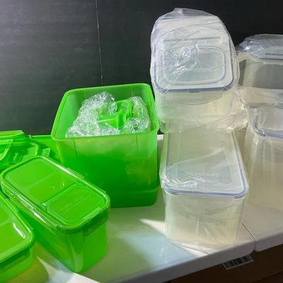 Debbie Myers Green Containers With Lock N Lock Storage 