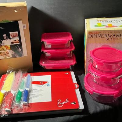 Lock N Lock Food Storage, Melamine Dishes, Wolfgang Puck, & Emeril Knives 